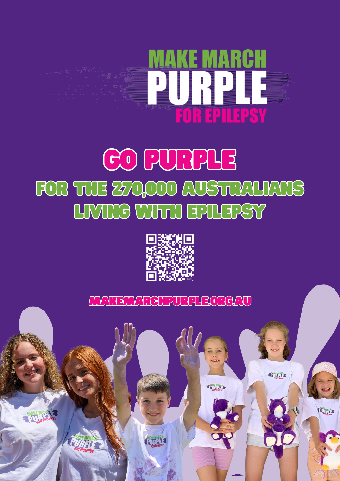 MMP26 Go Purple Poster