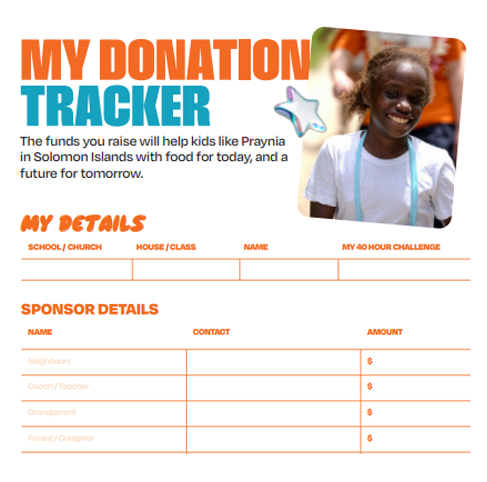 Donation tracker