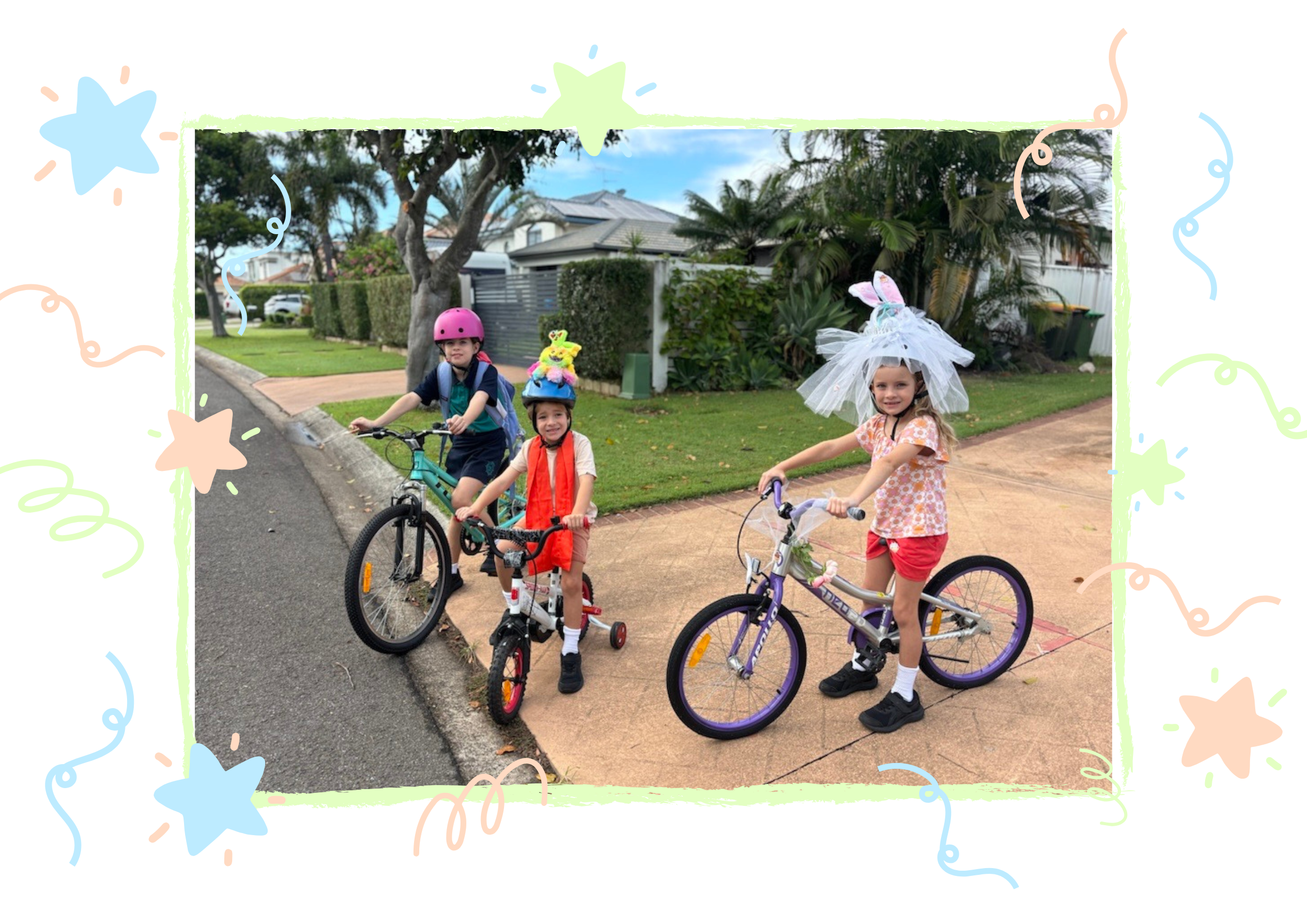 Helmet decorated_3 kids