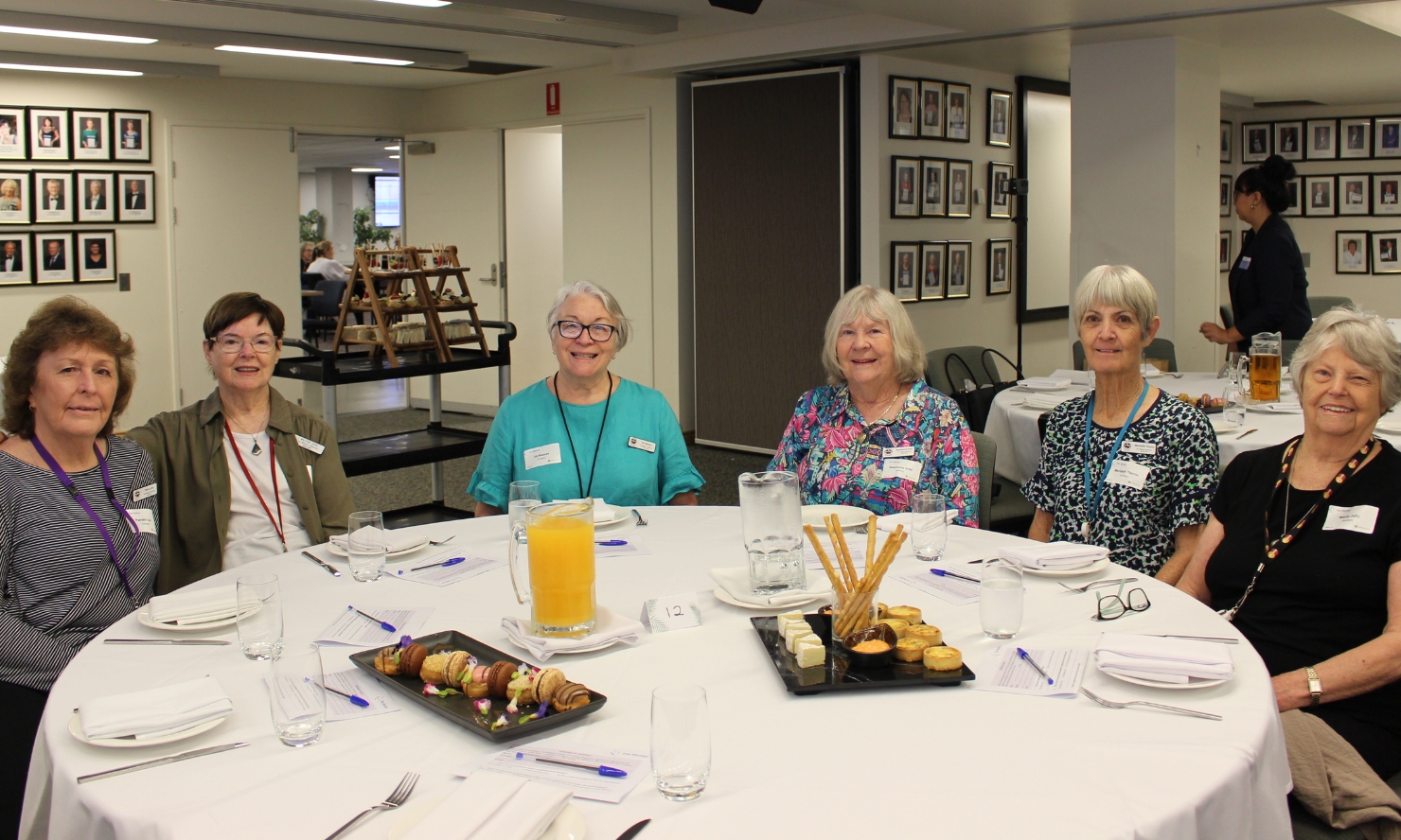A photo of the women behind The Wesley Hospital Auxiliary