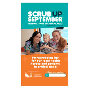 Story - Scrub Up Your Way Fundraise