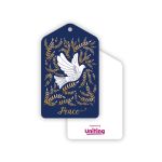 Gift tag 2 - Peace Dove<br>(10 pack)